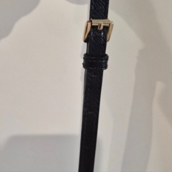 MICHAEL KORS Jet Set Item East West Shoulder Crossbody Camera Bag Black Gold - Picture 16 of 17